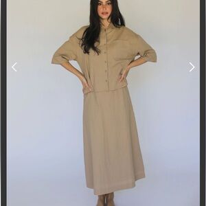 Blouse and skirt set